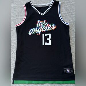 Paul George Los Angeles Clippers Black Jersey